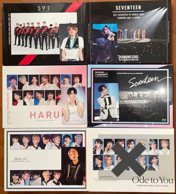 SEVENTEEN 세븐틴 라이브 Blu-ray 원반 5종 세트