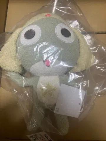 새상품 미개봉 개구리 중사 케로로 Palude 파루데 봉제 인형