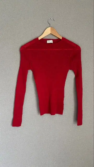 에브레 론 하먼 알파카 리브 니트