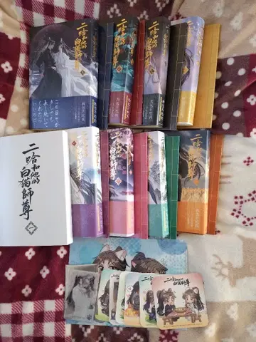 이하화타적백묘사존 일본어판 특장판 소책자 포함 전권 세트