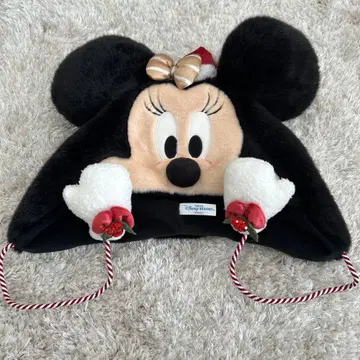 미니 마우스 귀도리 모자 프리 사이즈
