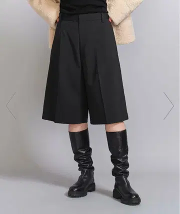 BEAUTY&YOUTH UNITED ARROWS 턱 하프 팬츠 S