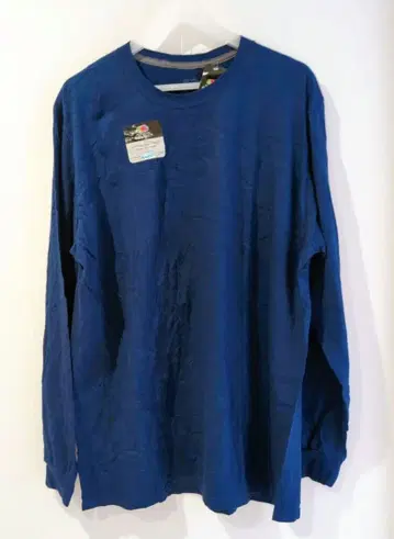 FRUIT OF THE LOOM SELECT 파랑 코튼 긴팔 셔츠 XL