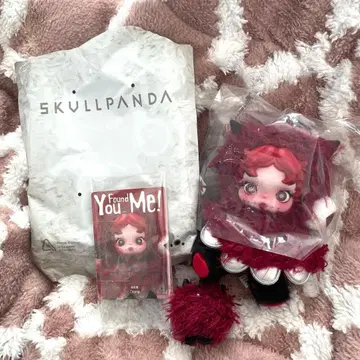 POPMART SKULLPANDA 스컬팬더 Chomp 봉제 인형