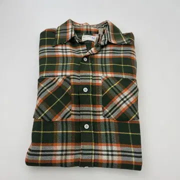 70.80s BIG MAC 플란넬 셔츠 단색 택