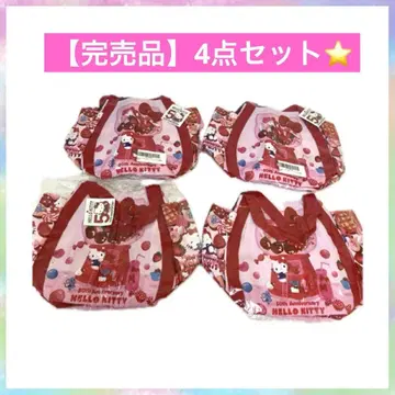 헬로키티 50주년 기념일 벌룬백 미니 토트백 묶음 판매