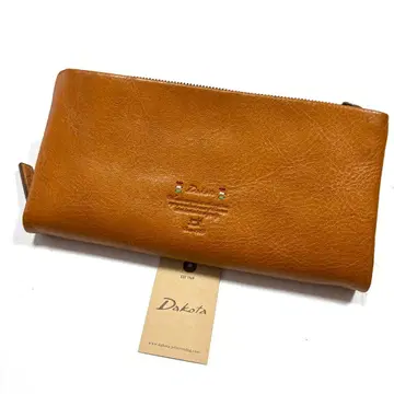 새상품 다코타 동전 지갑 포함 장지갑 라운드 지퍼 트리코로레