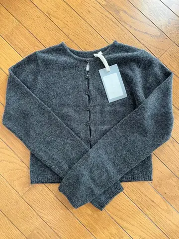 TODAYFUL Cashmere Compact Cardigan 그레이