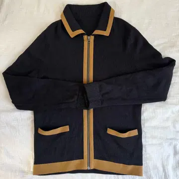 A.P.C 울 가디건 지퍼 자켓