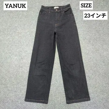 YANUK 야누크 LILITH 와이드 스트레이트 데님 팬츠 23 새상품급