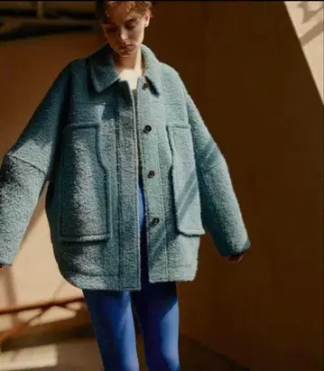 iRENE 부클레 인레이드 코트 / Boucle Inlaid Coat