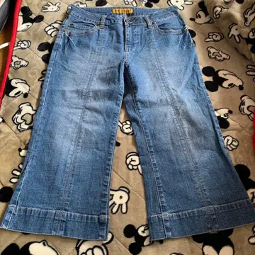 GENUINE QUALITY JEANS 와이드 레그 데님