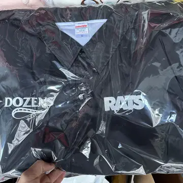 [ 핫 로드쇼 한정판 ] RATS DOZENS 나일론 자켓 XL