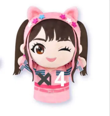 미즈키 나나 퍼펫 봉제 인형 GiGO 한정판 4개 세트