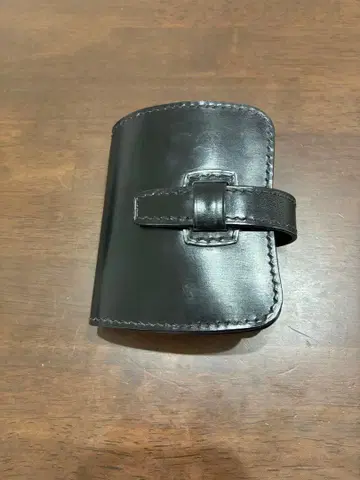 No.496 가죽 숏 지갑 타이무