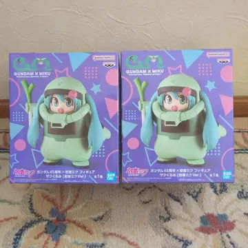 하츠네 미쿠 자쿠 피규어 2세트