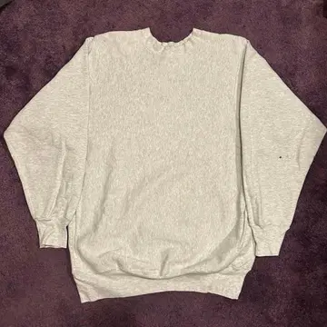 미국제 LIFE WEAR 리버스 타입 맨투맨 그레이 L