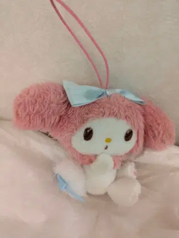 마이멜로디 봉제 인형 스트랩