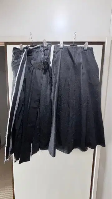 antiqua 안티카 맥시 스커트 2벌 세트