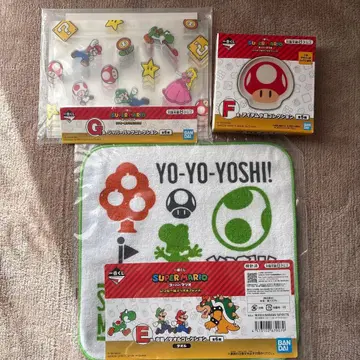 슈퍼 마리오 1등 복권 3종 세트