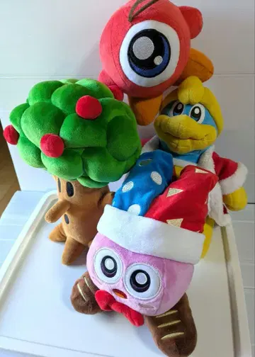 [ 4체 세트 ] 별의 커비 적 캐릭터 봉제 인형 묶음 판매