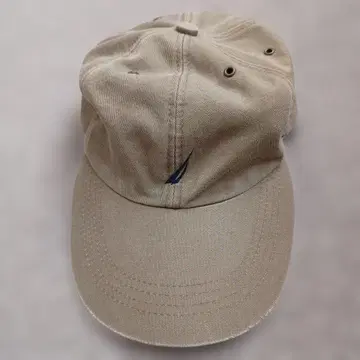 00s 일본제 NAUTICA 베이지 코튼 캡