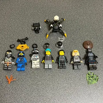 레고 미니 피규어 세트 닌자고 외
