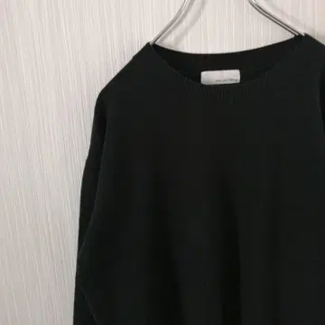 그린 라벨 릴랙싱 와플 니트 풀오버 어깨 슬릿