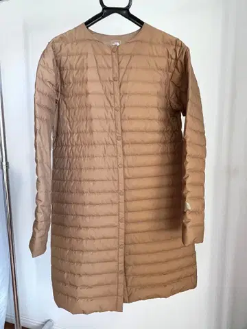 THE NORTH FACE 베이지 다운 자켓
