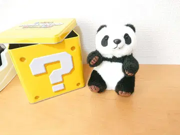 팬더 봉제 인형 유니버셜 물음표 캔 포함