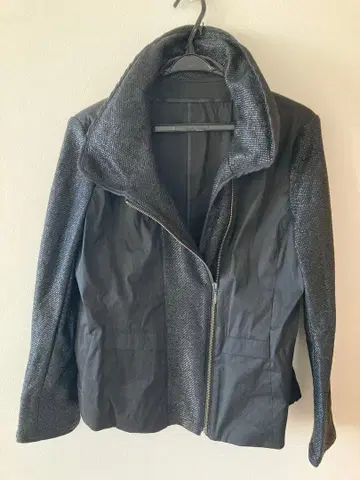 블랙 지퍼 자켓 새상품급