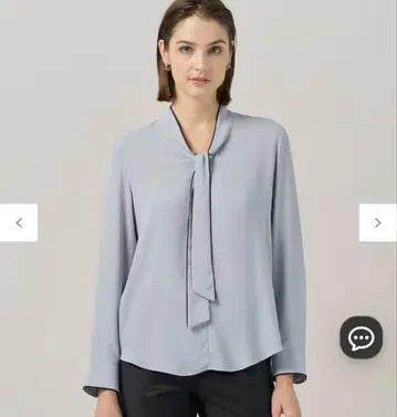 ICB 블라우스 라이트 블루