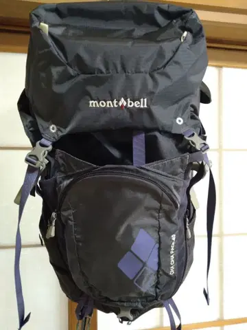 mont-bell 그래파이트 블루 백팩 여성용 40L