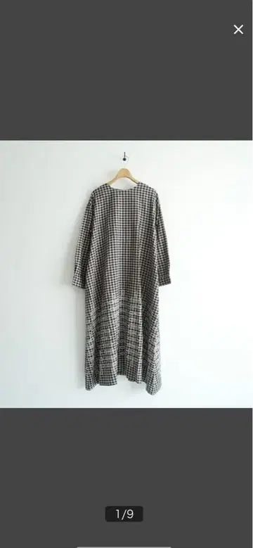 2022AW conges payes 콘제페이에 울 원피스