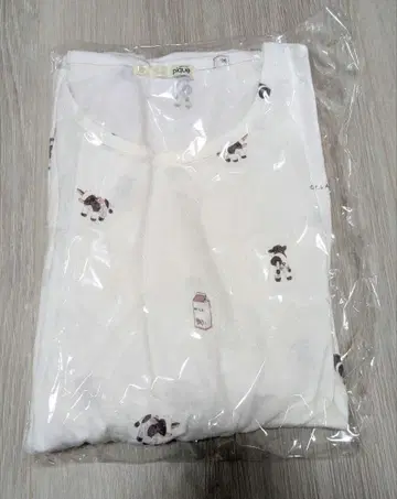 미사용 새상품 gelato pique 화이트 룸웨어