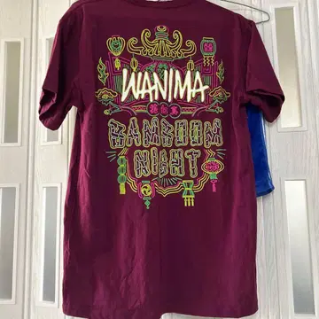 WANIMA 라이브 T셔츠 bamboom night