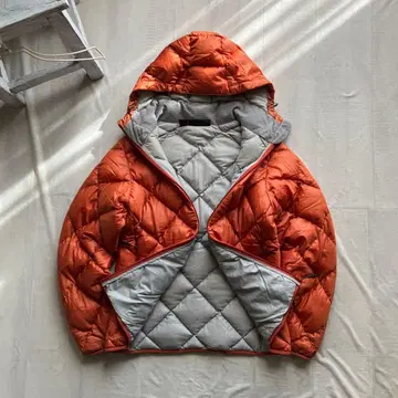 mont-bell / 라이트 알파인 다운 후드티 오렌지 L