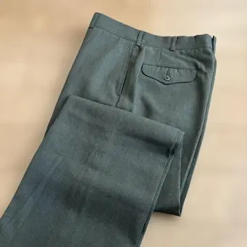 밀리터리 TROUSERS 카키 80s