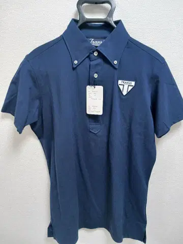 트랜비 TRANVI 버튼 다운 피케 셔츠