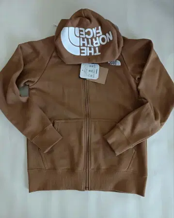 THE NORTH FACE 브라운 집업 후드티