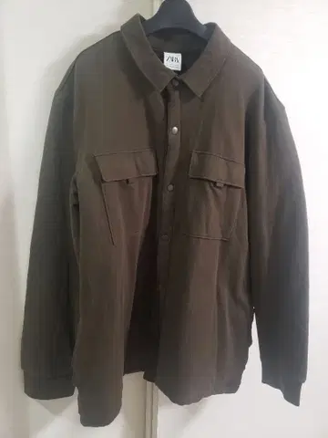 ZARA 자라 점퍼 다크 브라운