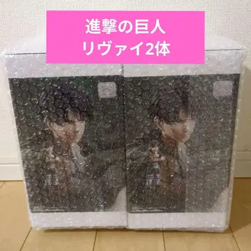 진격의 거인 BANDAI Grandista 리바이 피규어 2체 세트