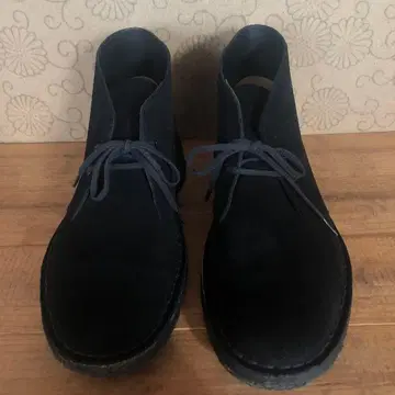 클락스 오리지널스 블랙 스웨이드