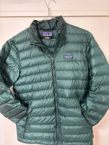 patagonia 다운 스웨터 다크 그린