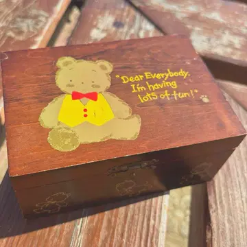 산리오 1985년제 미스터 베어 드림 소품함