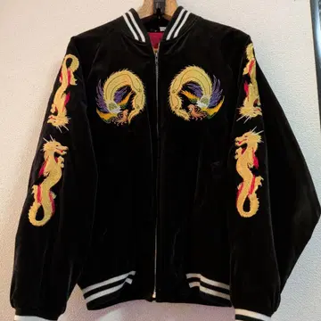 블랙 벨벳 봉황 스카잔