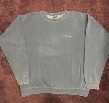 미국제 페이드 블루 맨투맨 OFFSHORE XL 정도