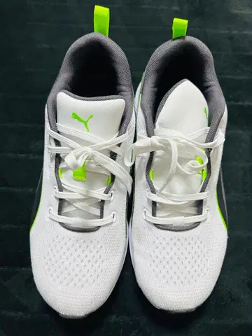 Puma 스니커즈 화이트/그레이/라임