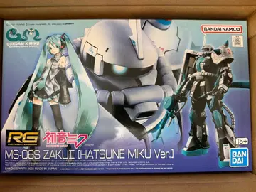 미개봉품 프리미엄 반다이 RG 하츠네 미쿠 자쿠 II
