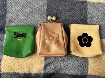 MARY QUANT 파우치 3종 세트